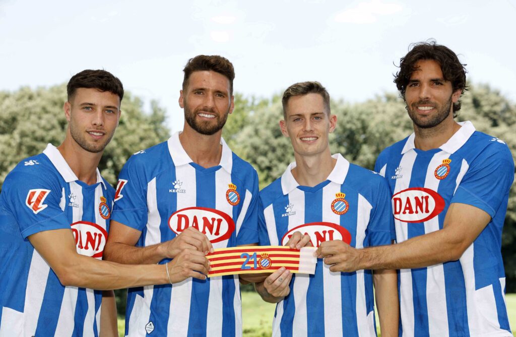 CAPITANES DEL RCD ESPANYOL PARA LA TEMPORADA 2024/25.