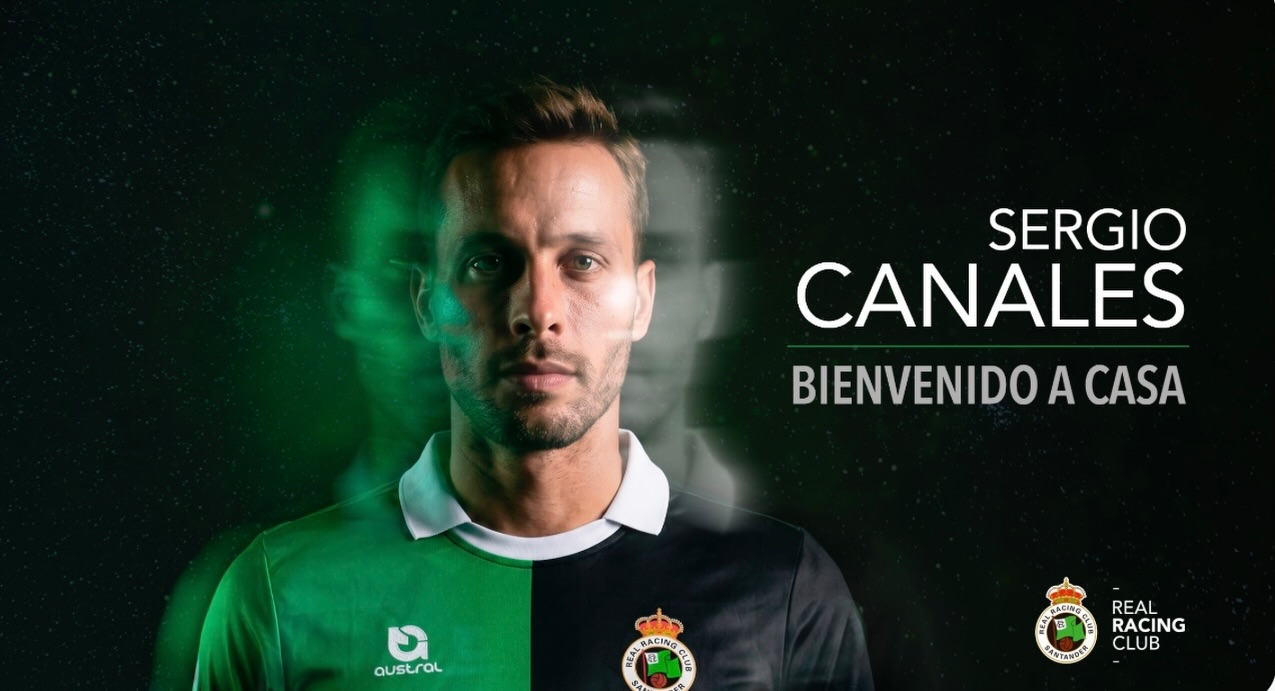 El @realracingclub ha hecho oficial el regreso de @sergiocanalesoficial 👏🏼👏🏼👏🏼.
¡ primer fichaje del club para el regreso a @laliga !
✍️ @noeortizaragon 
https://pasiondeportivaesp.es/el-regreso-de-canales-al-racing-cuando-el-corazon-vuelve-a-casa/