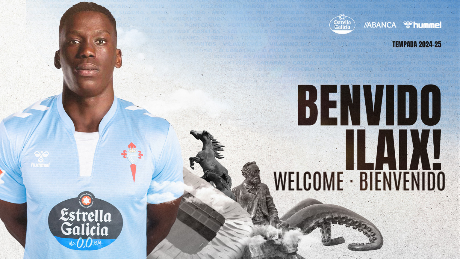 El RC Celta ha anunciado hoy la incorporación de Ilaix a sus filas