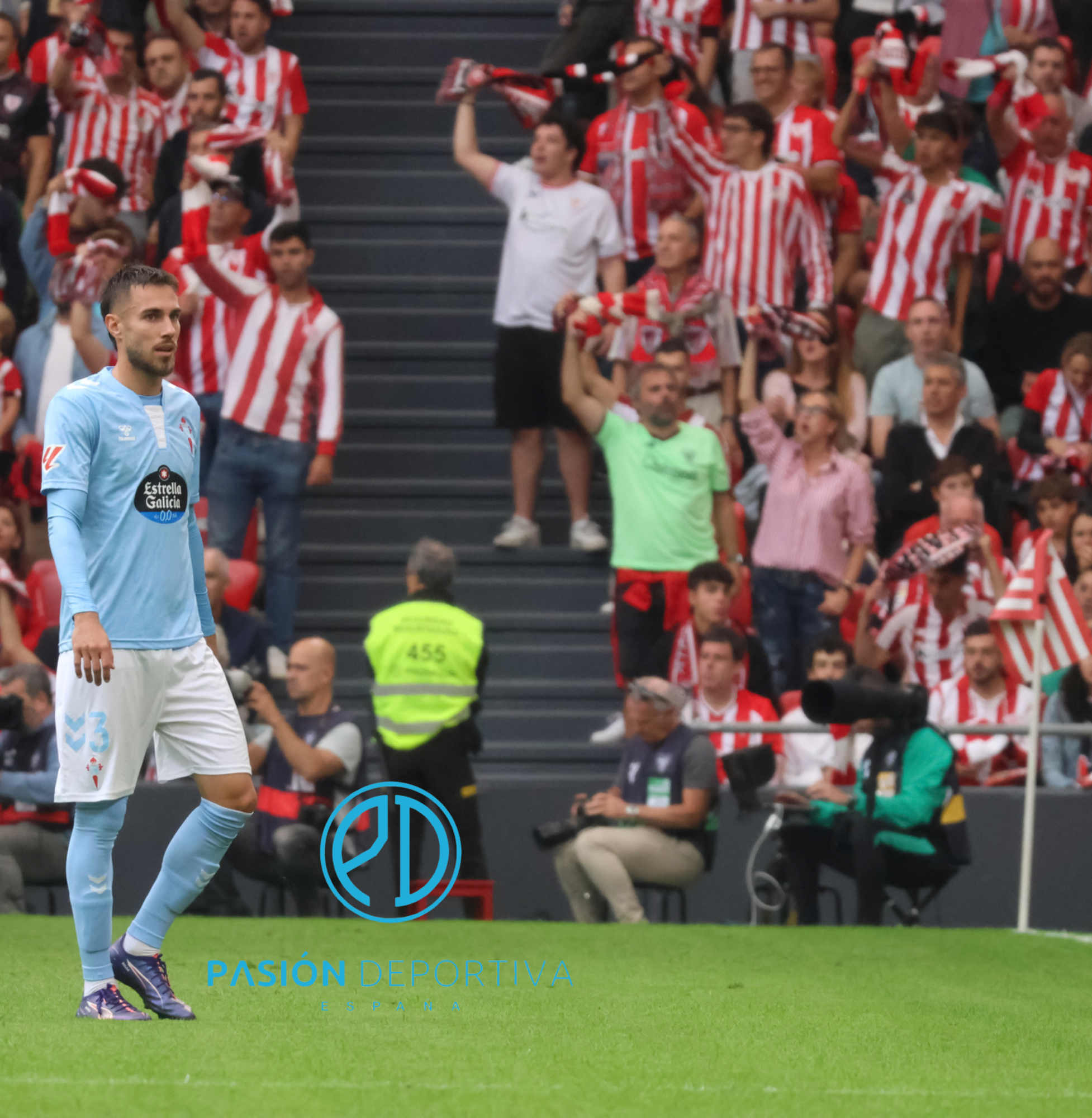 Parte médico : Mingueza se retira lesionado en el Athletic VS Celta.