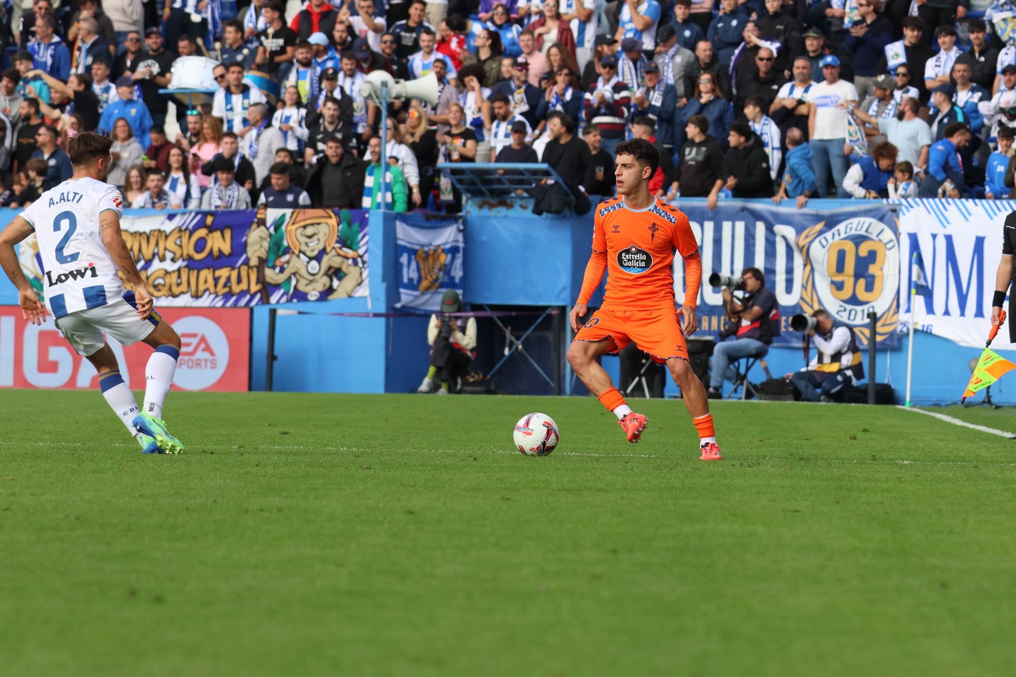 Derrota amarga de un Celta que no mereció caer en Butarque ante un Leganés que especuló y fue letal en las transiciones (3-0)