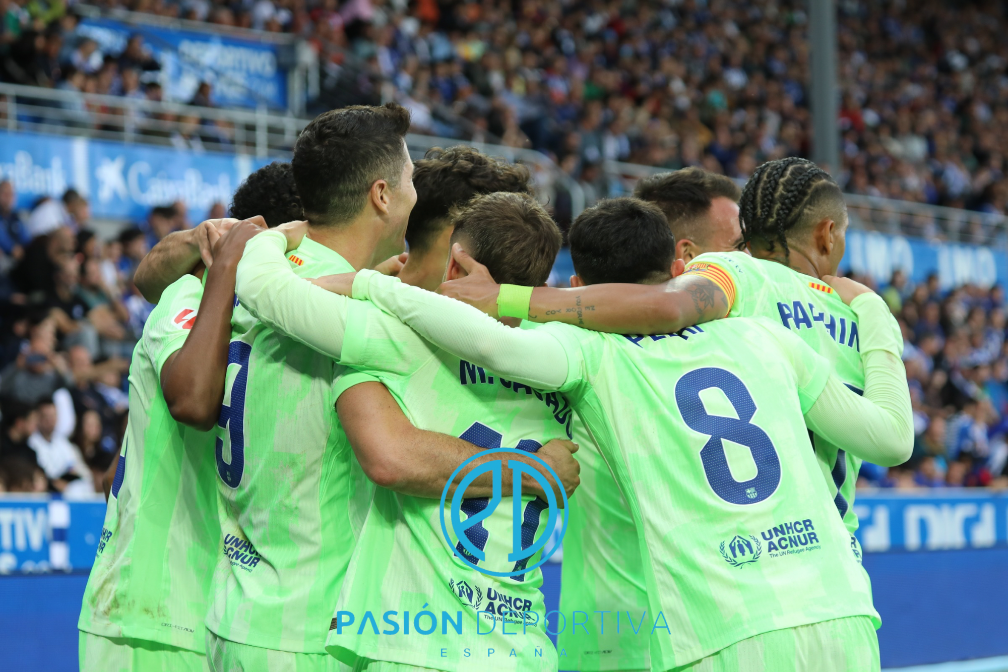 Victoria holgada del Barça ante un combativo Alavés