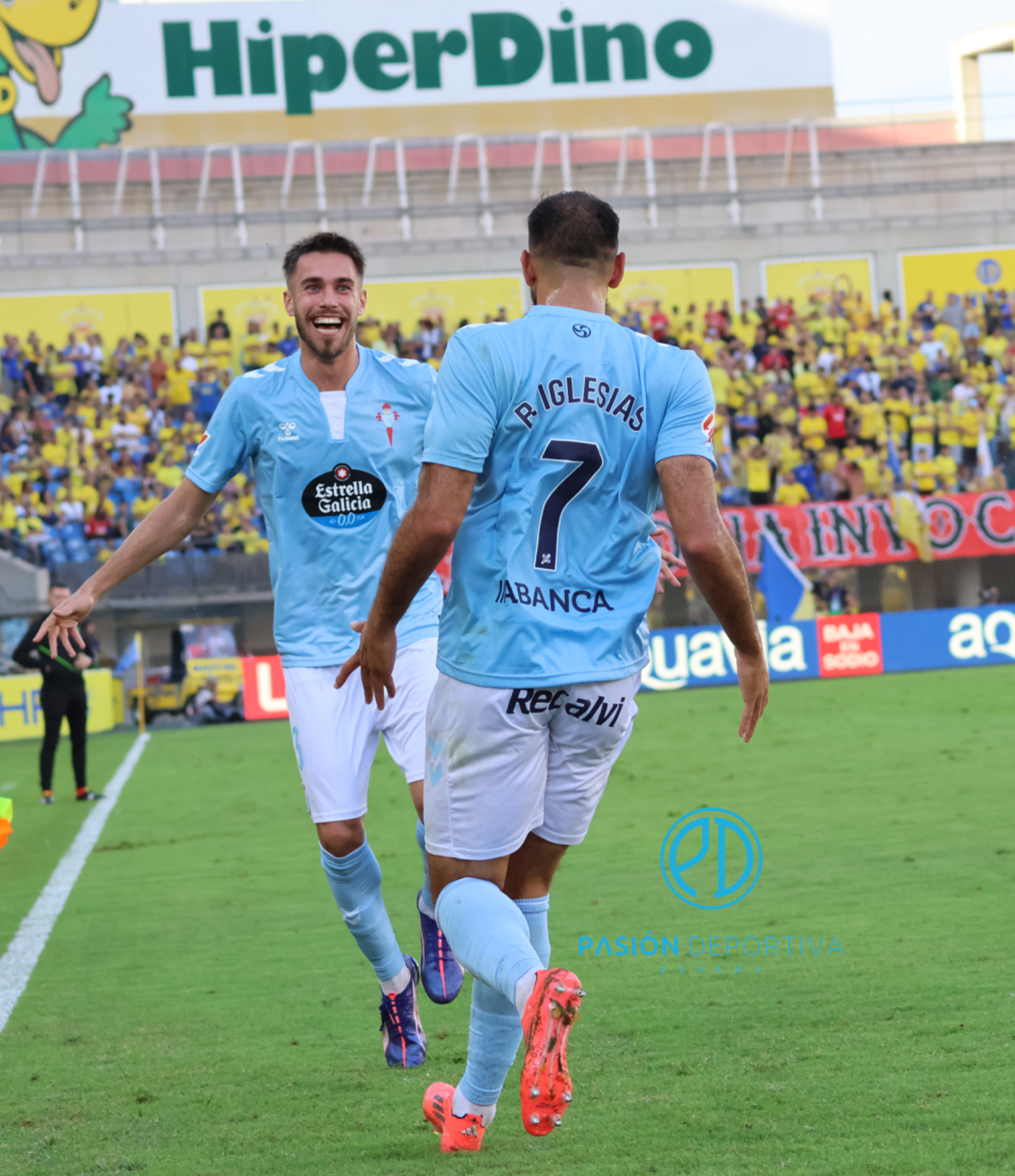 Las Palmas 0-1 Celta: El Celta hunde al colista de manera heroica