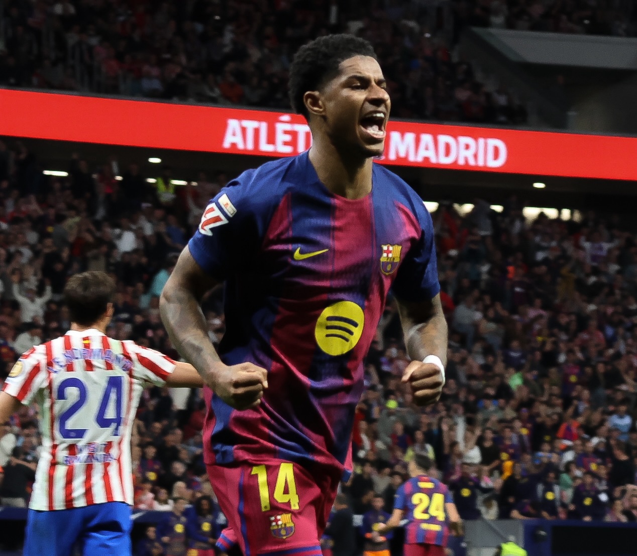 @atleticodemadrid 1 @fcbarcelona 2
📸 @noeortizaragon ©️