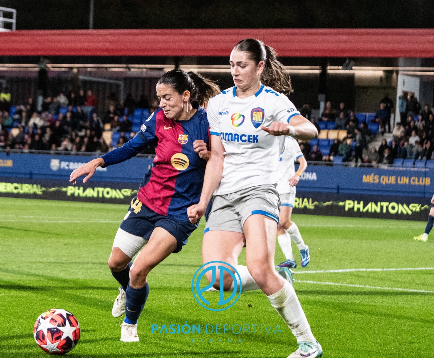 Lluvia de goles del Barça en Champions ante el Sant Pölten (7-0)