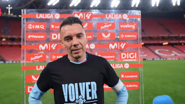 POST PARTIDO @athleticclub VS @rccelta , @i.aspas10 🎙️