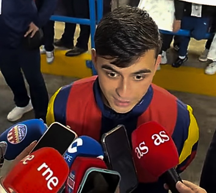 @pedri : “ Era un partido para coger buenas sensaciones y las hemos cogido y ya con ganas del primer partido para que empiece el mundial .”
📸✍️ @noeortizaragon