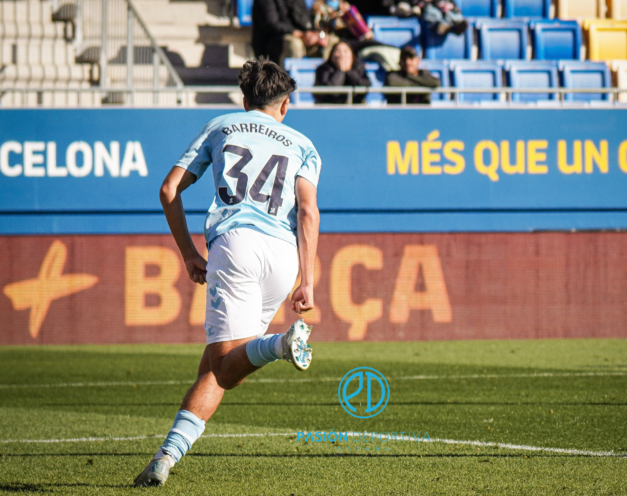 El Celta fortuna obtiene un valioso punto en el duelo de canteras ante el FC Barcelona B(2-2)