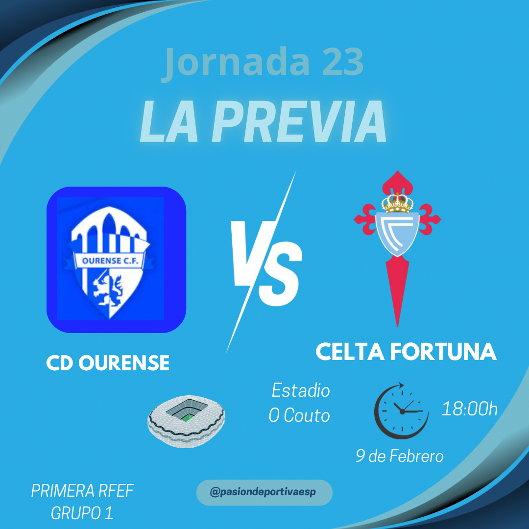 El Celta Fortuna visitará O couto para disputar un derbi gallego apasionante