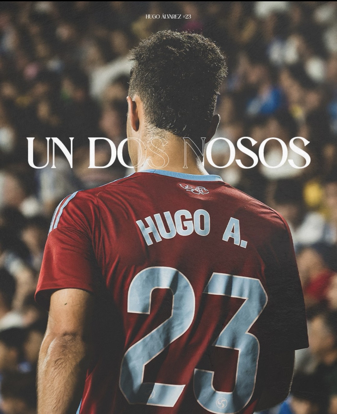 Hugo Álvarez llevará el dorsal 23 en el primer equipo del RC Celta