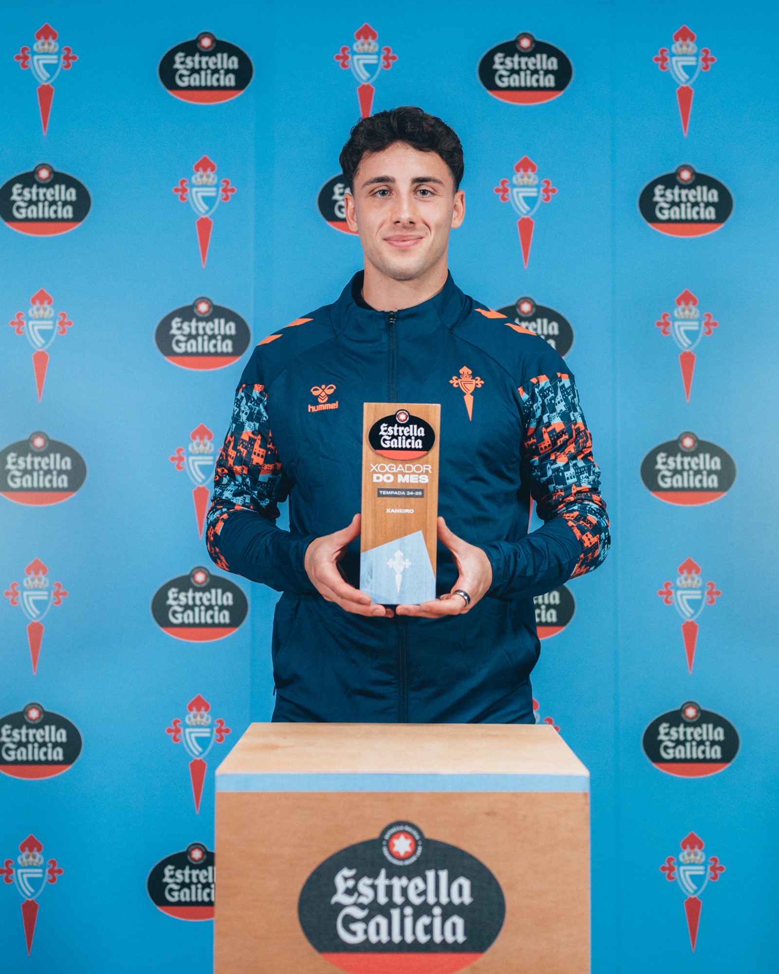 Pablo Durán premio estrella Galicia del mes de enero