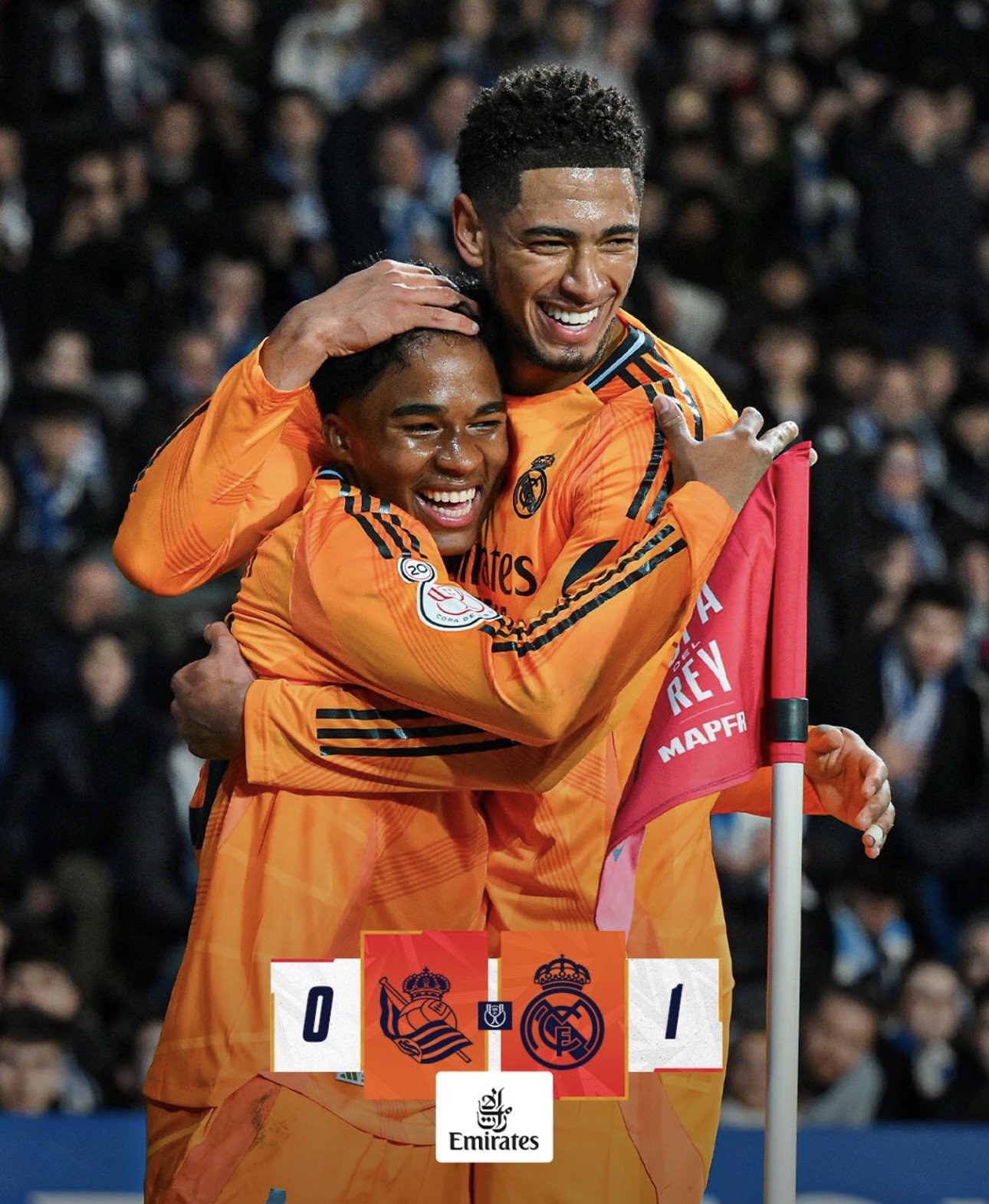El Real Madrid se impone en Anoeta con un gol de Endrick