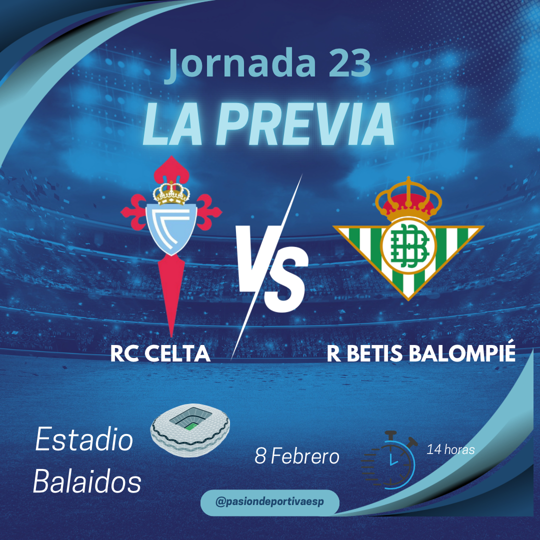 El RC Celta recibe al Betis este sábado en Balaidos