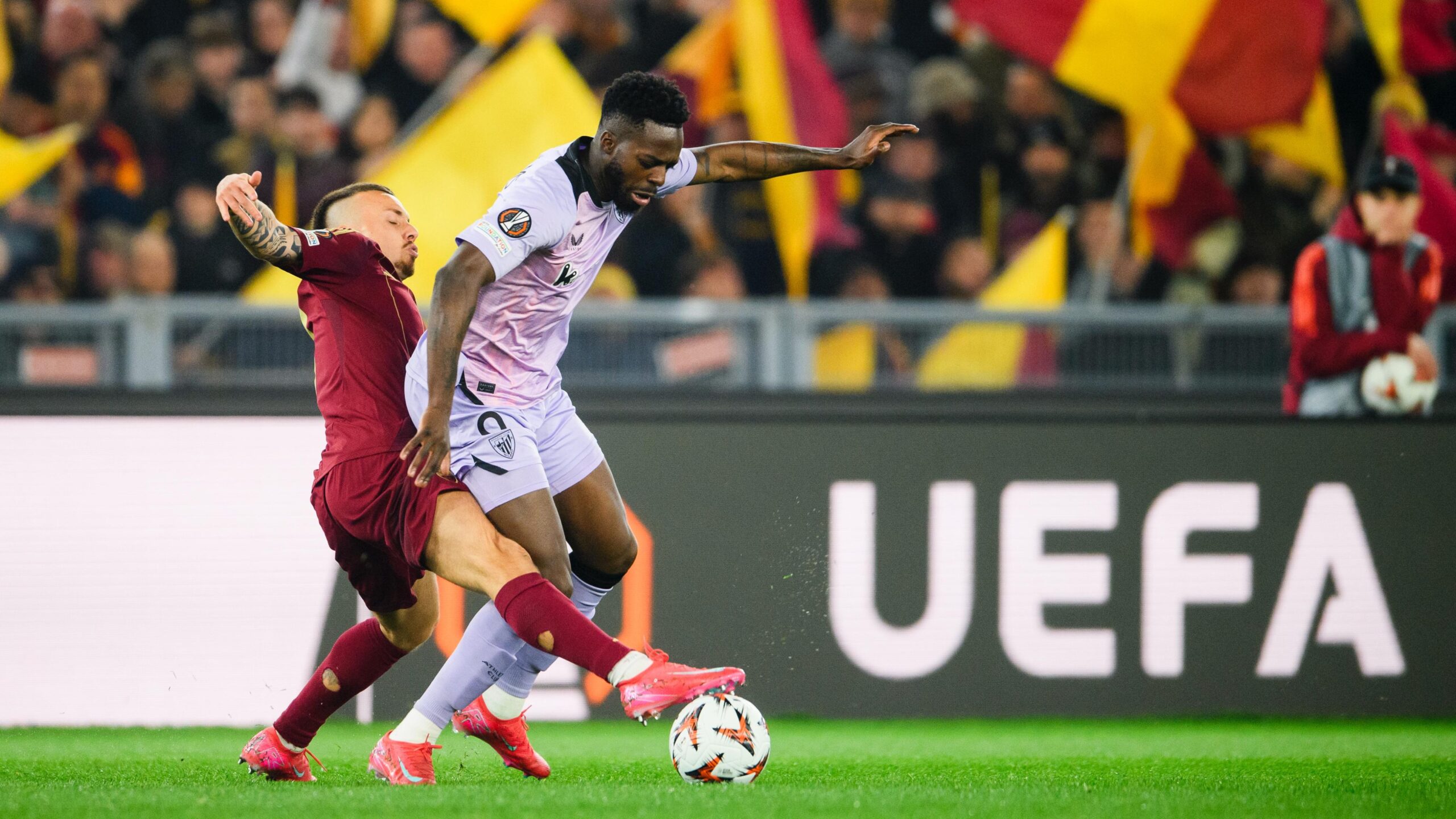 San Mamés decidirá tras un gol en de la Roma en el último suspiro