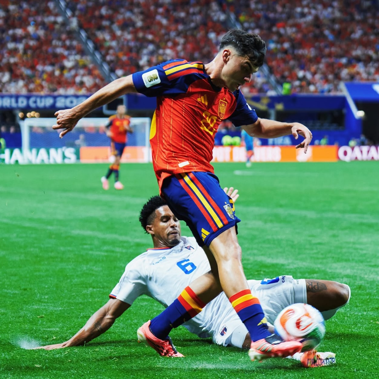 España empata a 0 en su debut en la @fifaworldcup ante Cabo Verde .
📸 @sefutbol