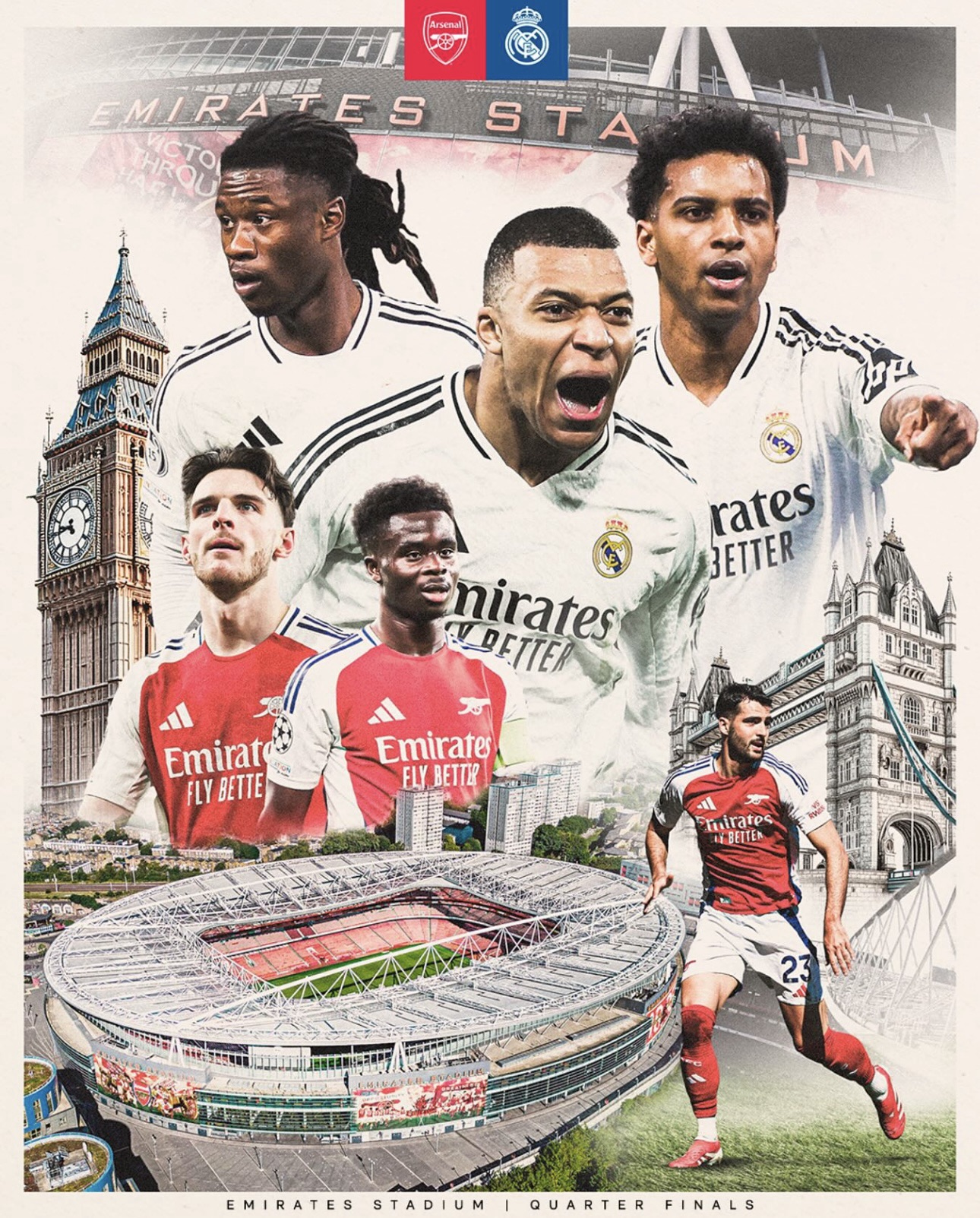 Arsenal y Real Madrid se enfrentan con la ilusión de encontrar en Europa el alivio a sus dolores domésticos. 