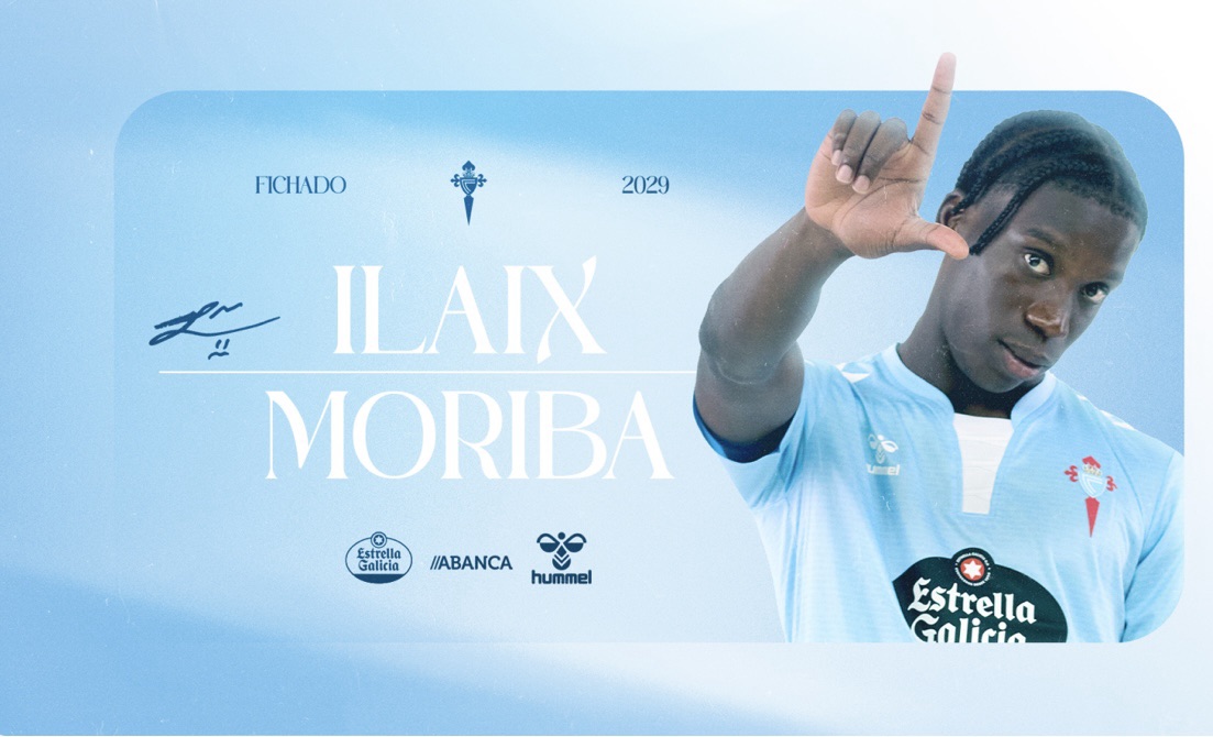 Illaix Moriba ficha por cuatro temporadas con el RC Celta