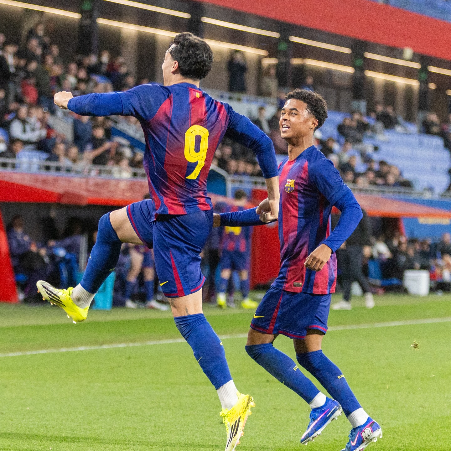 El @fcbarcelonab jugará la final de la Copa Catalunya🏆
📸✍️ @ainhoapuig 
👉🏾https://pasiondeportivaesp.es/delgado-mete-al-barca-atletic-en-la-final-tras-resistir-al-empuje-del-andorra/👈🏾
