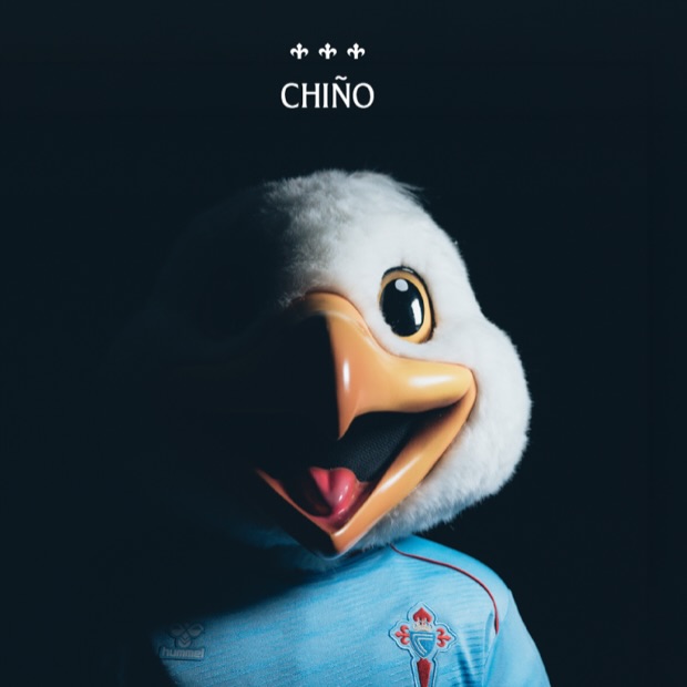 El @rccelta estrena mascota , la gaviota Chiño😍