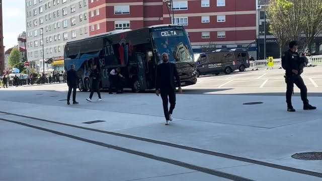 El @rccelta ya está en Balaidos 🤩
