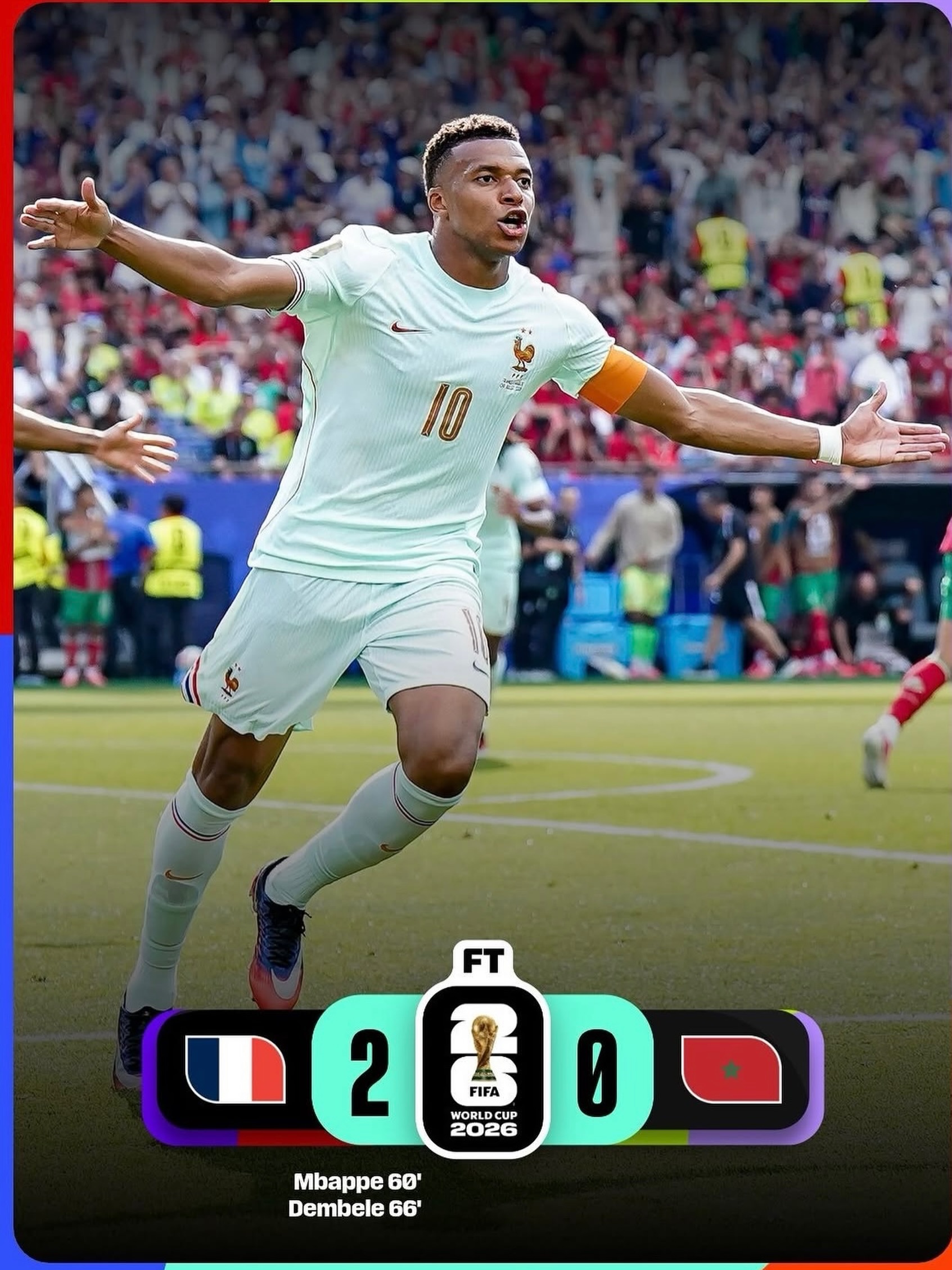 Francia primera semifinalista de la @fifaworldcup 🏆⚽️
Crónica disponible en la web , por @noeortizaragon ✍️