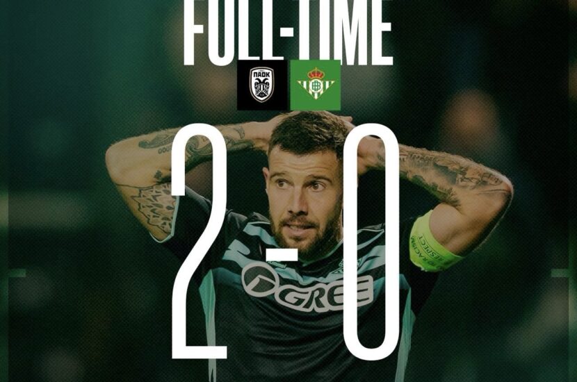 El Betis tropieza en Salónica y se jugará el pase directo en La Cartuja