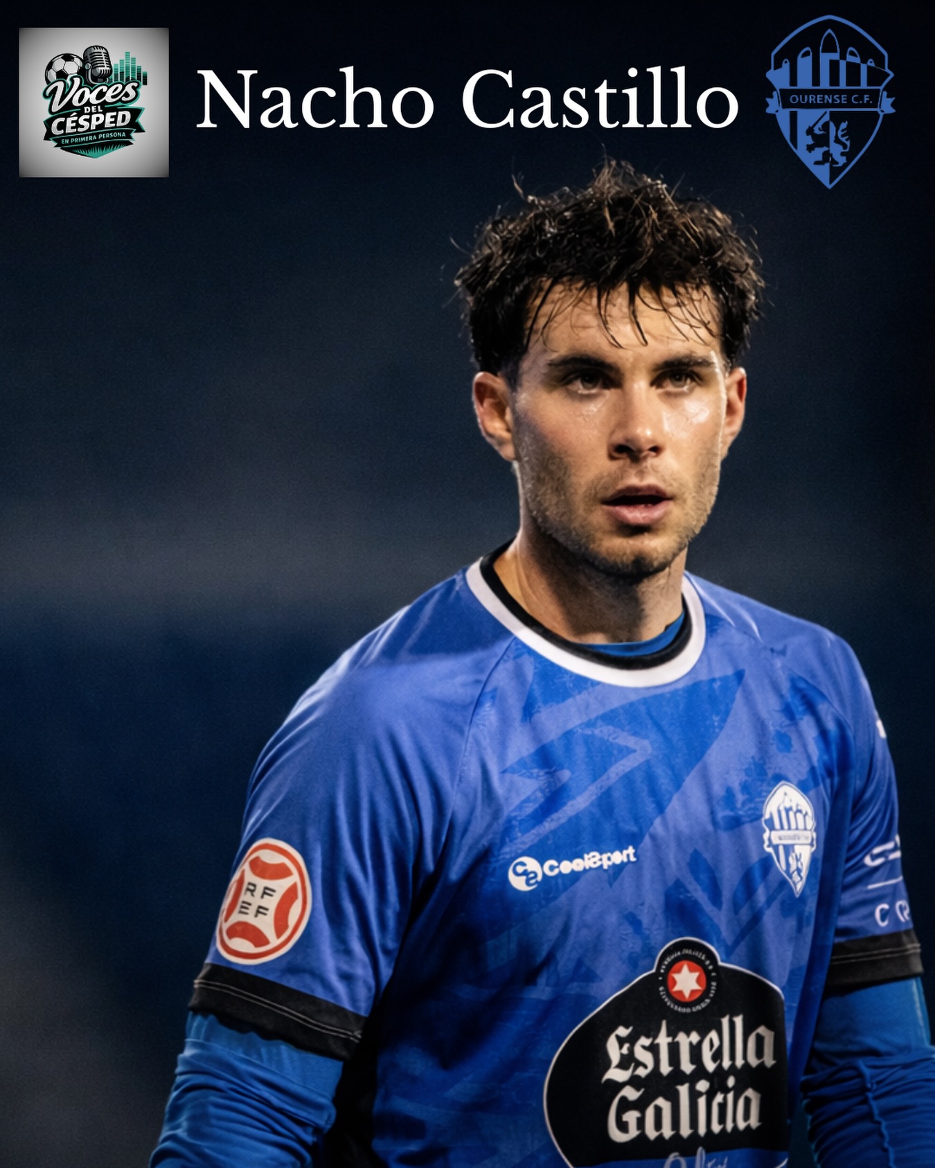 VOCES DEL CÉSPED , EN PRIMERA PERSONA 🎙️
Estrenamos sección en el medio como se merece, entrevistando a un grandísimo jugador : @nach.10 , jugador del @ourensecf ✨
✍️ @noeortizaragon
📸 Andrea Cid, edición Noe Ortiz/pasión deportiva España 
©️
👉🏾https://pasiondeportivaesp.es/voces-del-cesped-entrevista-a-nacho-castillo-jugador-del-ourense-cf/👈🏾