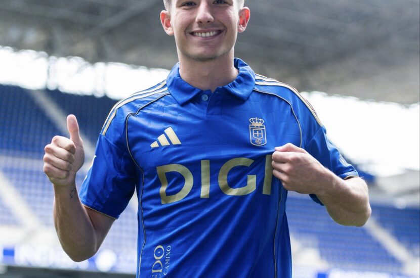 Thiago Fernández, tercer refuerzo invernal del Real Oviedo