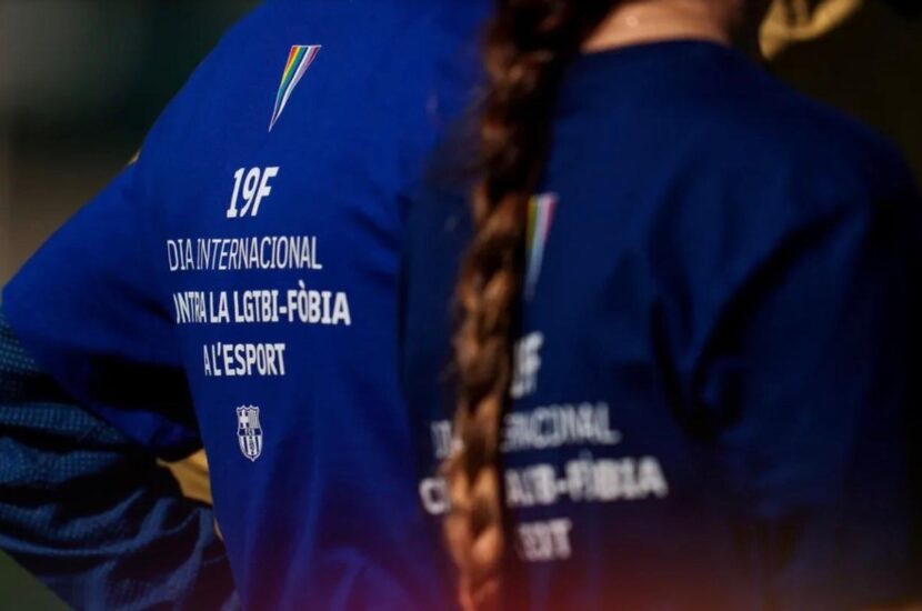 El FC Barcelona celebra la segunda edición del partido contra la LGTBI-fobia para sensibilizar a su plantilla