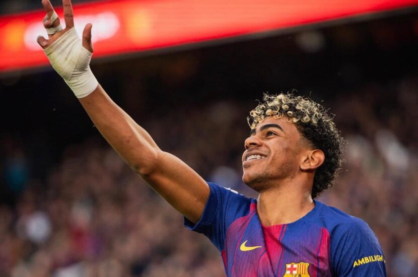 Lamine Yamal firma una tarde mágica y mantiene líder al Barça (4-1)