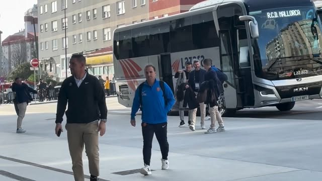 El @rcdmallorcaoficial ya está en Balaidos .