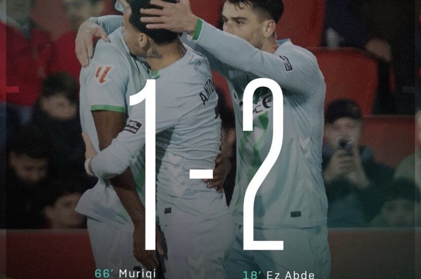 El Betis encadena tres victorias y se mete de lleno en Europa