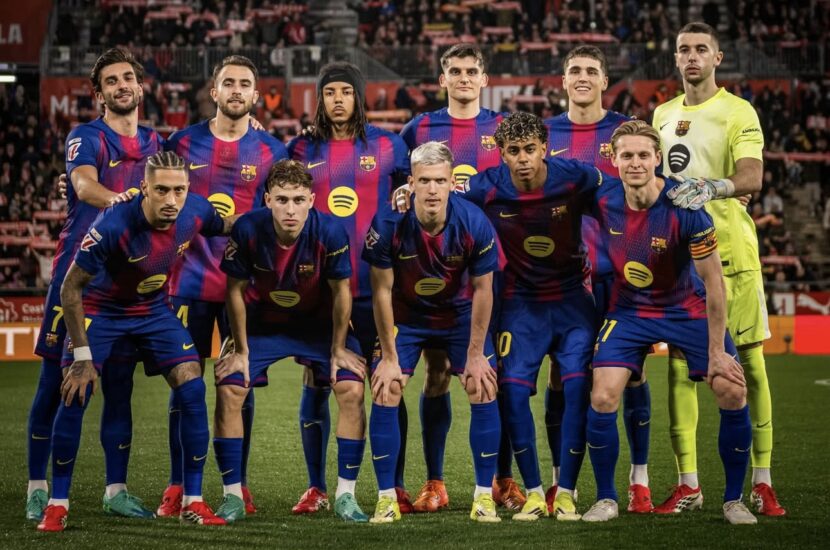 Un arbitraje polémico y un final cruel castigan a un Barça que mereció más en Montilivi