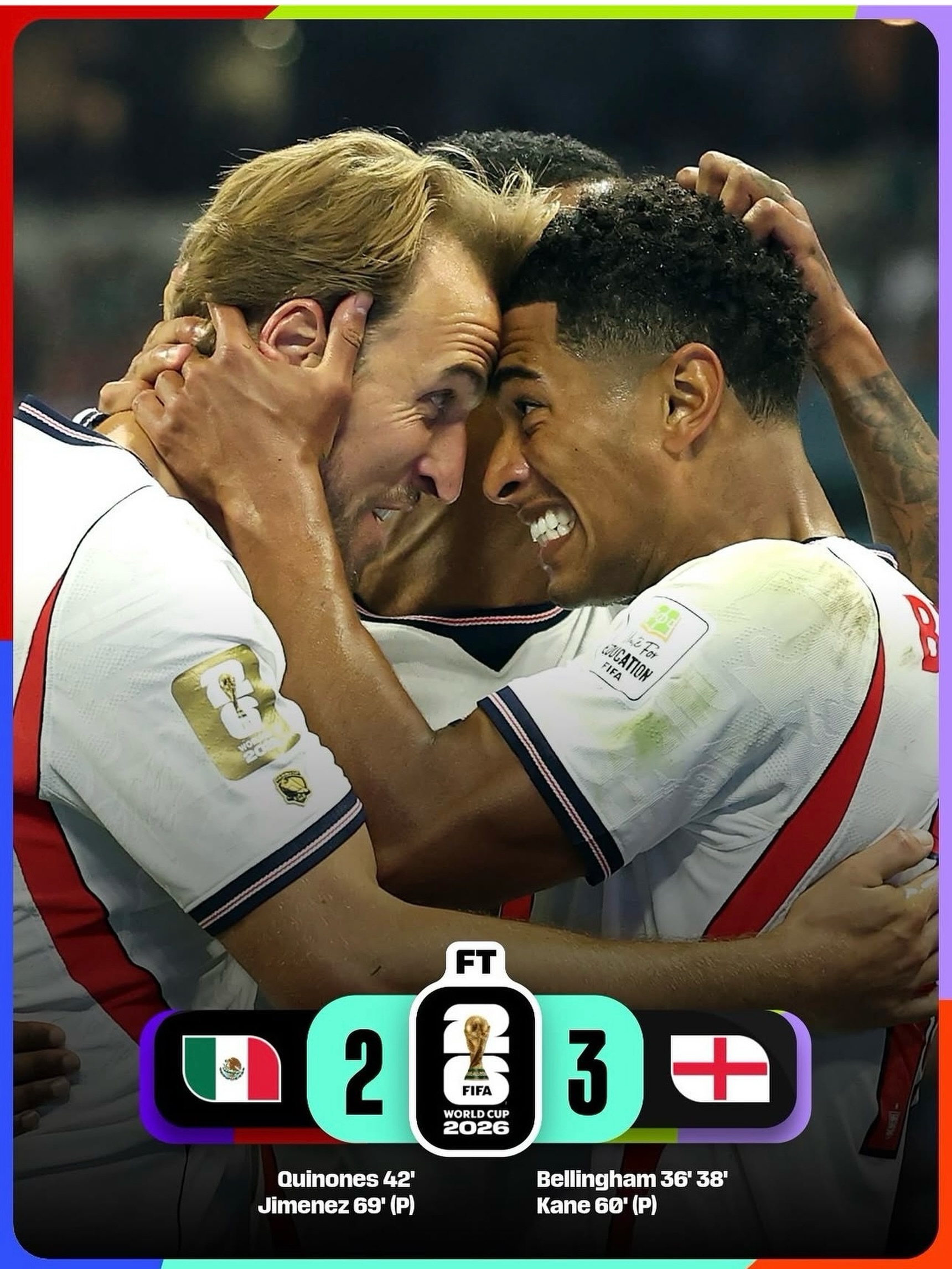 Bellingham guía a Inglaterra hacia los cuartos tras un duelo de infarto💪🏽⚽️🏆
✍️ @noeortizaragon 
👉🏾https://pasiondeportivaesp.es/bellingham-guia-a-inglaterra-hacia-los-cuartos-tras-un-duelo-de-infarto/👈🏾