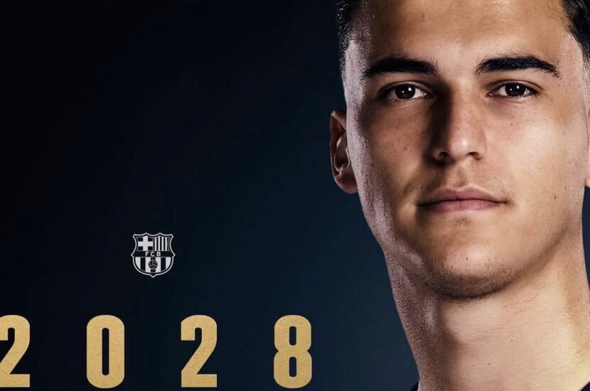 Álvaro Cortés renueva con el FC Barcelona hasta 2028 y seguirá liderando al Barça Atlètic