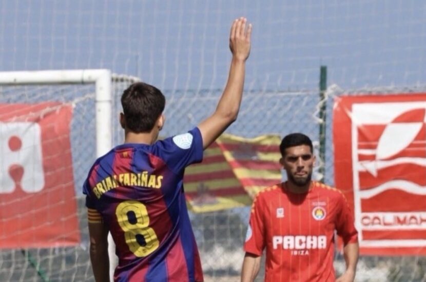 El Barça Atlètic se hunde en Ibiza y deja escapar tres puntos clave