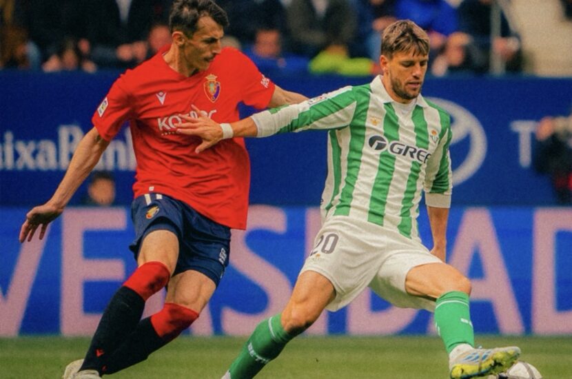 El Betis se estanca en LaLiga tras empatar en El Sadar