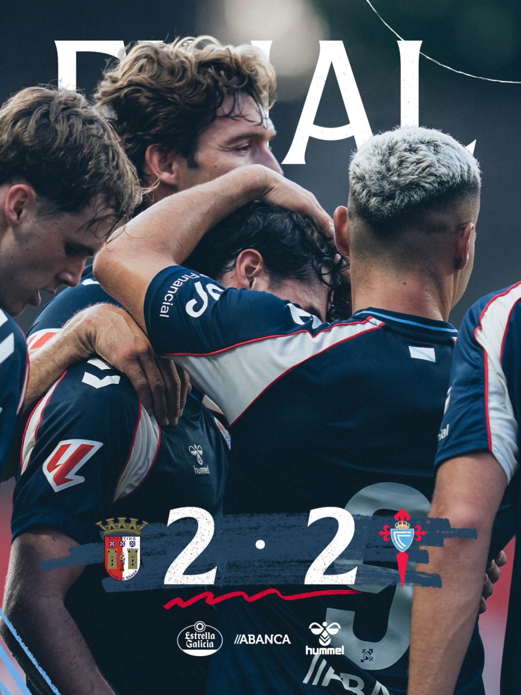 El @rccelta arranca los amistosos de pretemporada con empate a 2 ante el @sportingclubedebraga