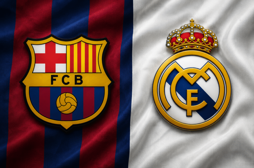 Clásico de máxima tensión: el Barça busca el título y el Madrid llega entre crisis y urgencias