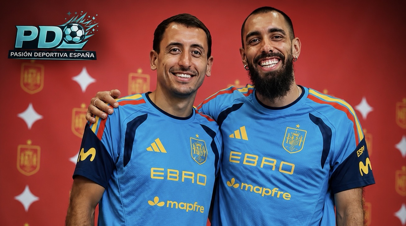 Rueda de prensa : Borja Iglesias y Mikel Oyarzabal
