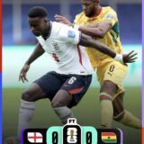 Inglaterra se atasca ante una Ghana de granito (0-0)