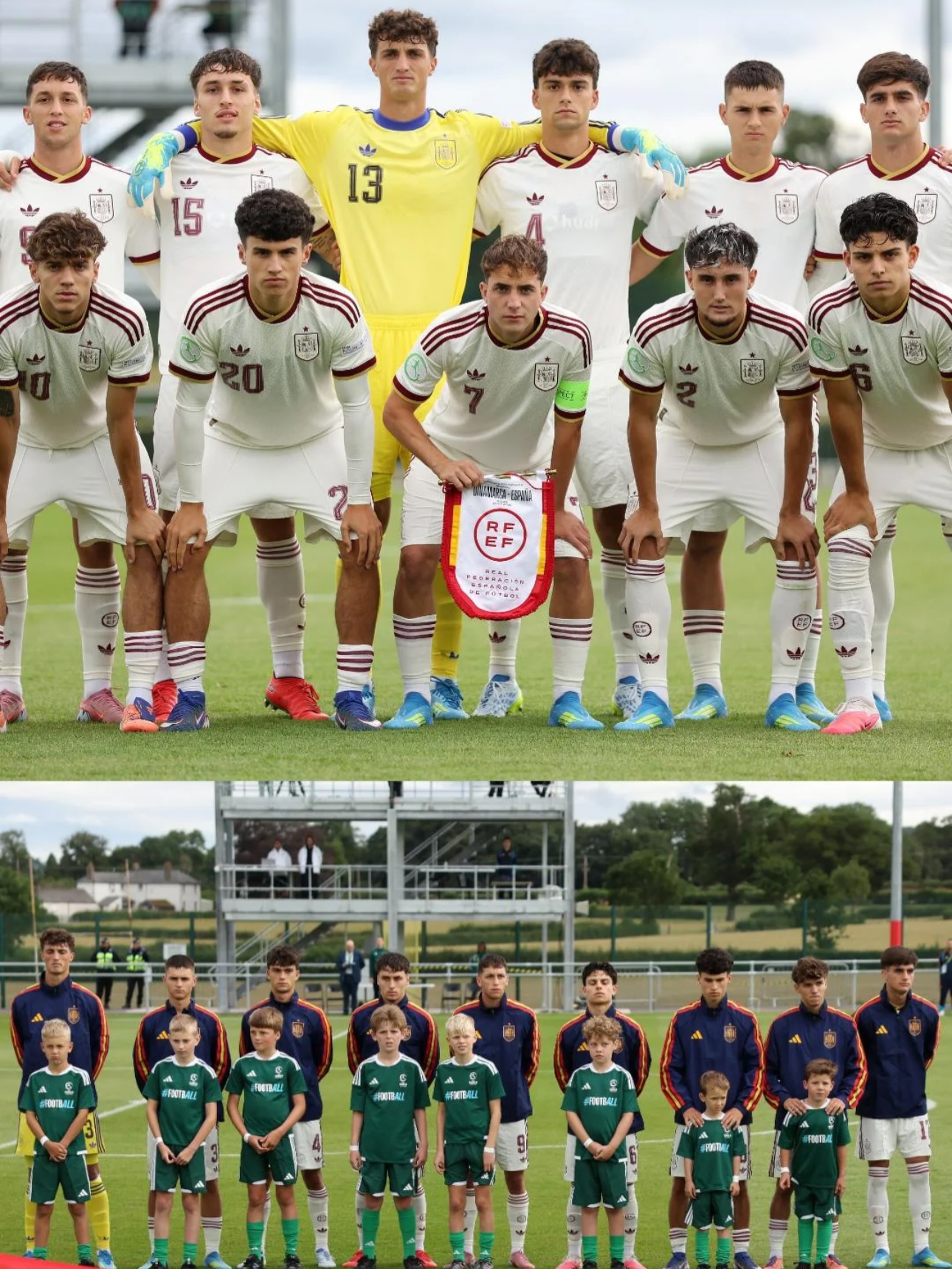 La @sefutbol sub 19 vence por 0-3 a Dinamarca y ya está clasificada para semifinales  del @uefamensyouth . La rojita además ha sellado su billete para el mundial sub 20 de 2027🙌🏾🙌🏾🙌🏾