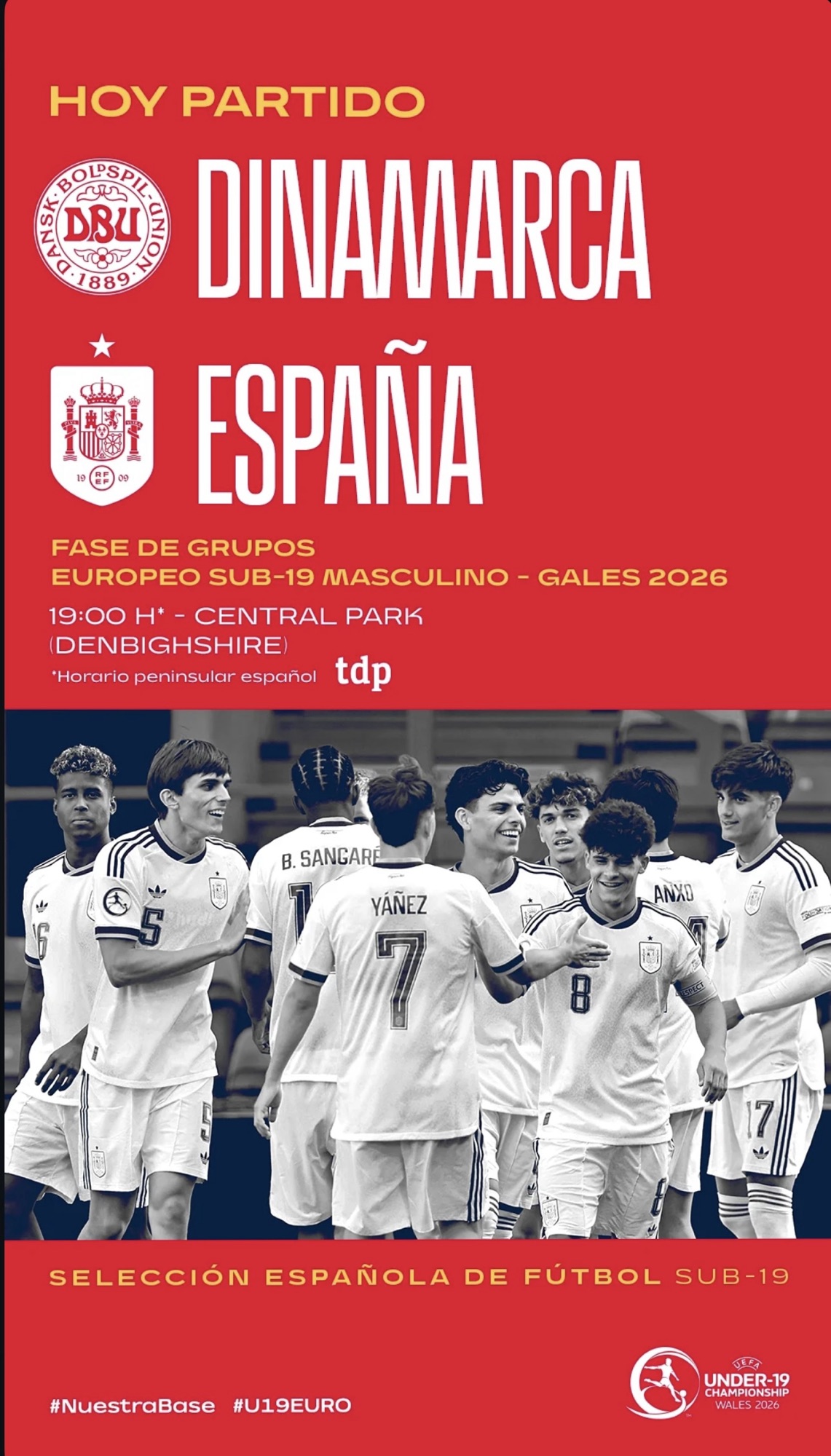 Una final anticipada para España: ganar a Dinamarca vale medio billete.