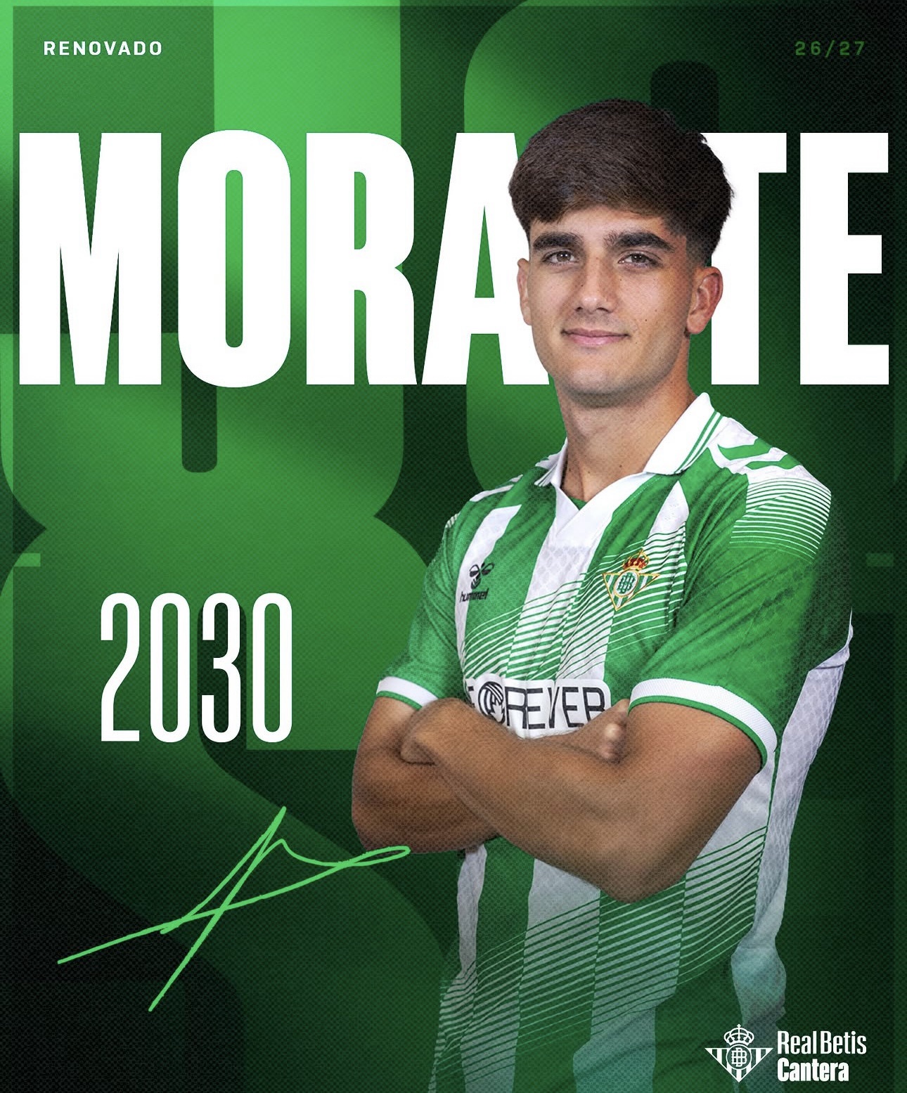 El Betis ata a su nueva joya: Morante firma hasta 2030 tras reinar en europa.
