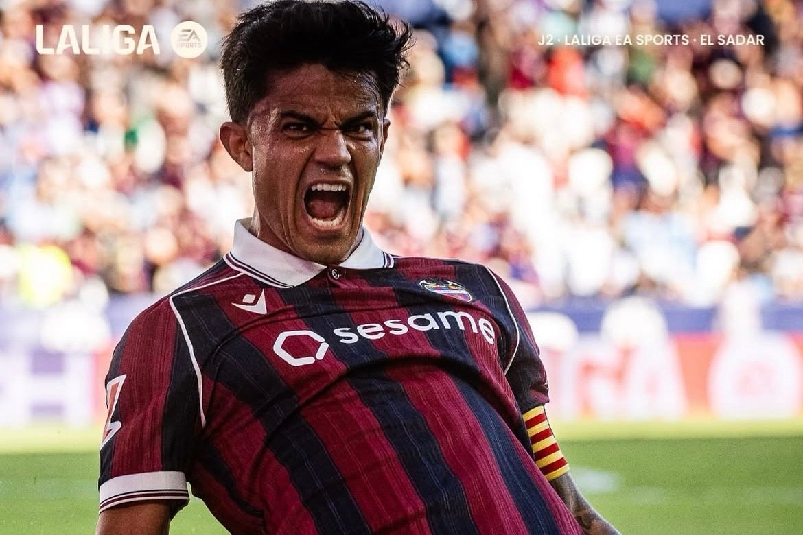 El Betis se descompone y el Levante firma una manita. 