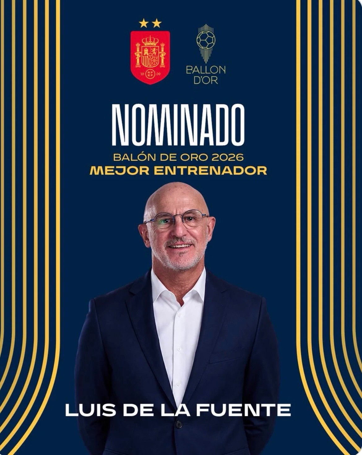 Luis de la Fuente, entre los grandes: el seleccionador español vuelve a llamar a la puerta del Balón de Oro